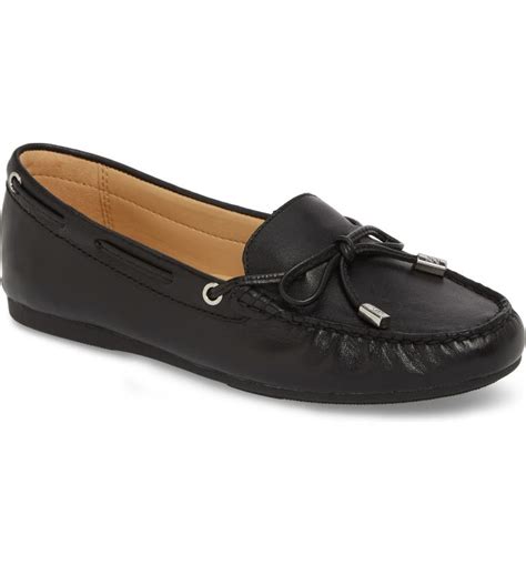 michael michael kors sutton moccasins black|Amazon.com .